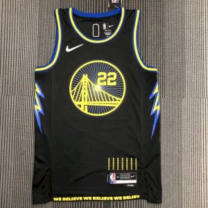 Men's Andrew Wiggins Black Team Jersey - 75th Anniversary City Edition