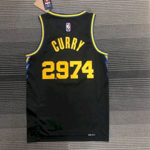 Men's Stephen Curry 2,974th 3-Pointer Jersey - 75th Anniversary Edition