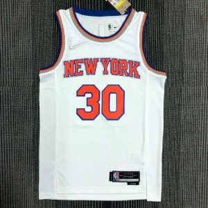 Men's Julius Randle White Team Jersey - 75th Anniversary Edition