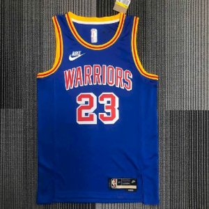 Men's Draymond Green Blue Retro Team Jersey - 75th Anniversary Edition