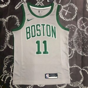 Men's Kyrie Irving Gray Team Jersey
