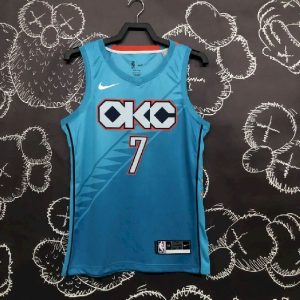 Men's Carmelo Anthony Blue Team Jersey - City Edition