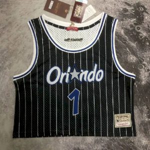Women's M&N Anfernee Hardaway Black Retro Jersey
