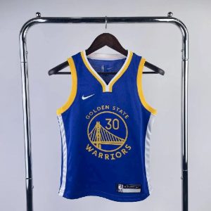Yonth Stephen Curry Blue Team Jersey