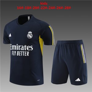 Real Madrid 2023/24 Training Kids Jersey+Short 14001
