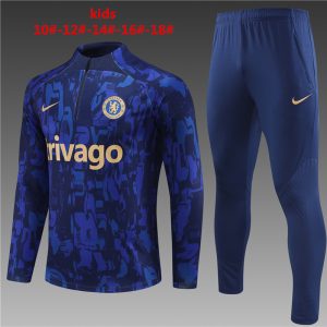 Chelsea 2023/24 Half-Zip Kids Sweater+Pant 14001