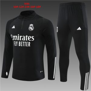Real Madrid 2023/24 Half-Zip Kids Sweater+Pant 14001