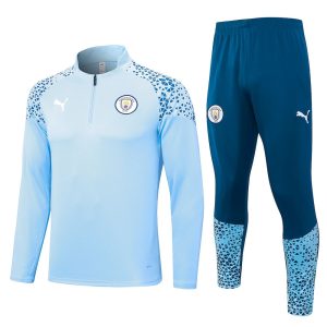 Manchester City 2023/24 Half-Zip Adult Sweater+Pant 815