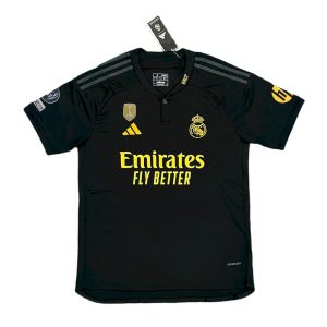 Real Madrid 2023/24 Third Champions League Champions Jersey