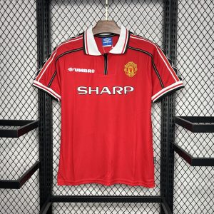 Manchester United 1998/99 Home Retro Jersey