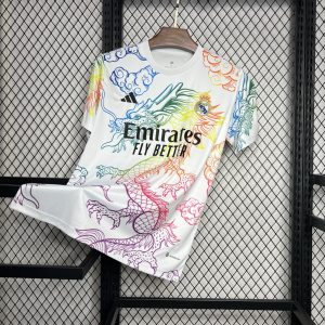 Real Madrid 2024/25 White Cailong Special Edition Jersey