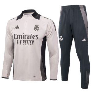 Real Madrid 2024/25 Half-Zip Adult Sweater+Pant 815