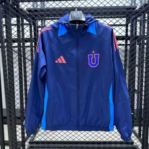 Universidad de Chile 2025/26 Royal Blue Windbreaker