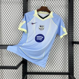 Barcelona 2025/26 blue special edition Jersey (With Champions League)
