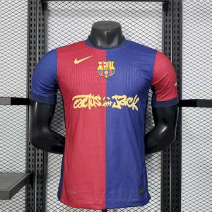 Barcelona 2024/25 Travis Scott Edition Jersey Player Version