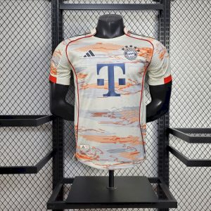 Bayern Munich 2025/26 Away Jersey Player Version
