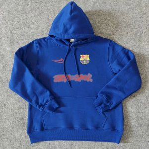 Barcelona 2025 Travis Scott Edition Dark blue  Football Hoodie