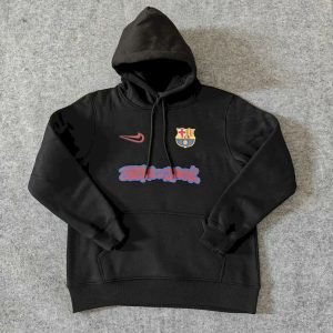 Barcelona 2025 Travis Scott  Edition Black Football Hoodie